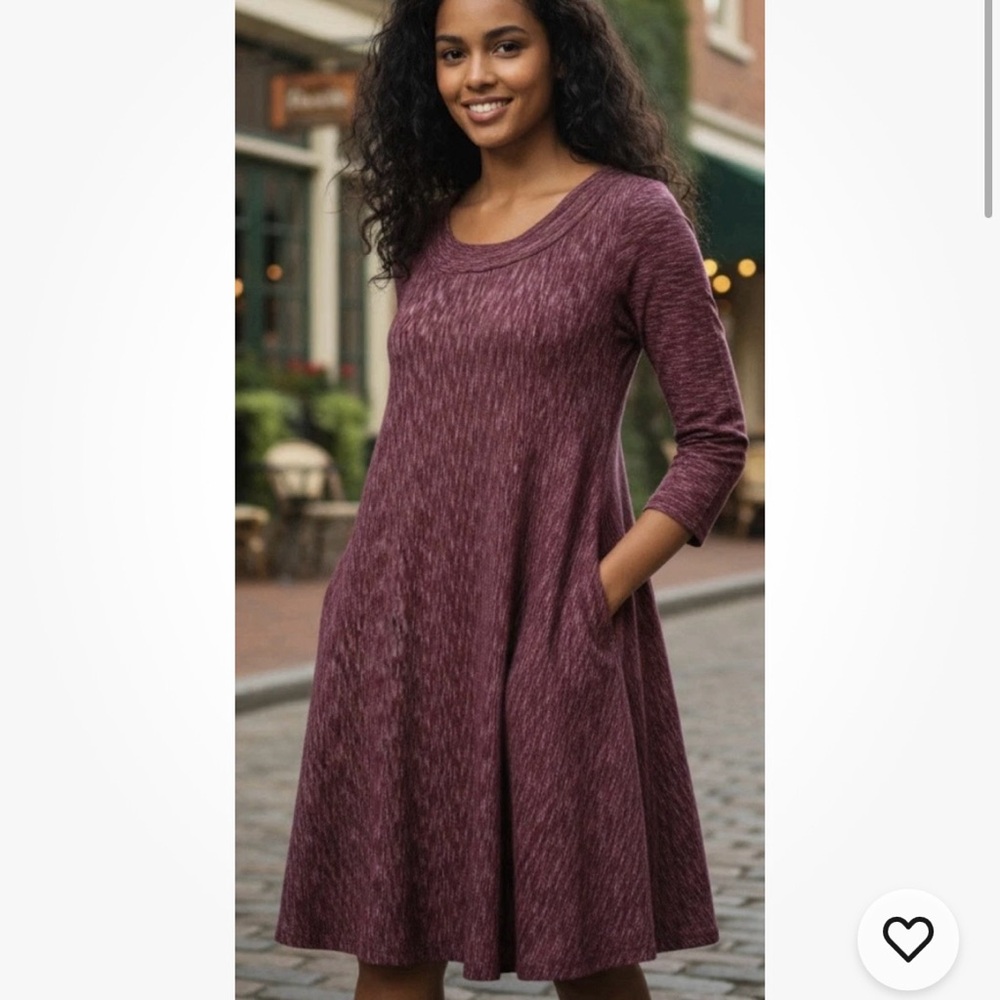 Saturday Sunday Narva Marled Swing Dress